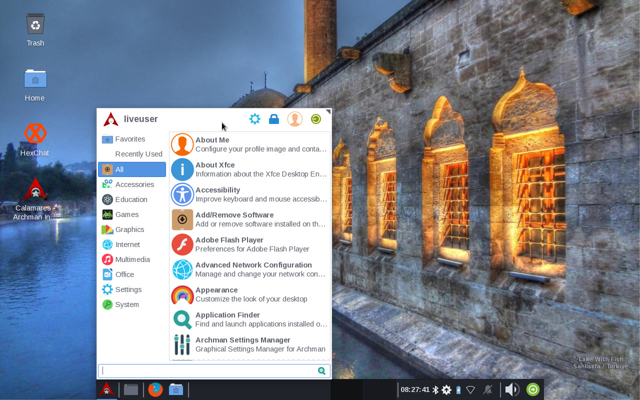 Archman 2019.09 Xfce Edition Preview